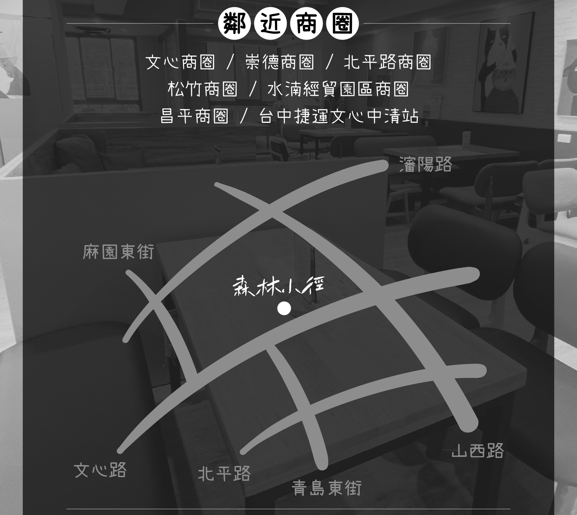 森林小徑餐廳 文心店 地址